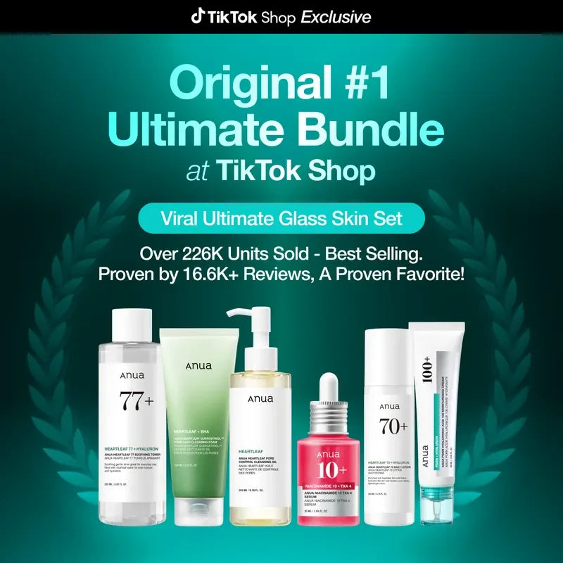 Anua Viral Ultimate Glass Skin Bundle
