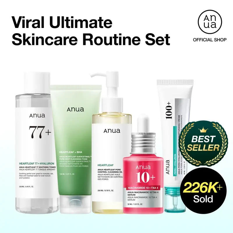 Anua Viral Ultimate Glass Skin Bundle